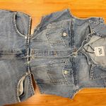 ZARA Denim Jumpsuit Photo 5