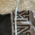 PINK - Victoria's Secret PINK Victoria’s Secret Nylon/Mesh Duffle‎ Bag Gray/Black Photo 3