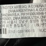 ZARA Bermuda High Rise Shorts Black Size Small Photo 8