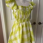 Anthropologie Anthro Maeve Square-Neck Flutter-Sleeve Shirred Dress Photo 10