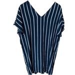 Madewell  Striped Navy/Cream "Plaza" Pullover Sheath Dress Photo 8