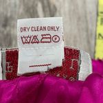 Adrianna Papell Fuchsia Pink Silk Skirt With Floral Design Size 8 Photo 8