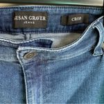 Susan Graver 20W  Crop Jeans with Ombre Ankles Photo 2