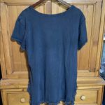 Free People Black Graphic Relaxed T-Shirt Photo 6