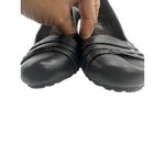 Baretraps  Size 8.5  Leather Wedge Heels Slip-On Studded Design Black Photo 8