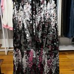 Boutique Black And Silver Sequin Prom Dress  Photo 4