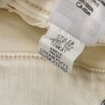 MOTHER The Tomcat High Waisted Jeans in Wash Cream Puffs Size US 26 White Photo 10