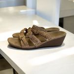 Vionic  Radia Gold Cork Wedge Comfort Sandals Women's‎ Size 7 Photo 11