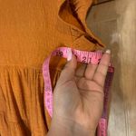 Aura Mini Dress Womens Size Medium Flutter Sleeve Babydoll Ruffle Boho Photo 5