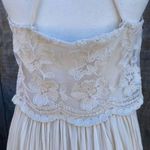 Hollister Cream Lace Flowy Mini Dress Size M Photo 4