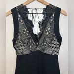 Lover The Label Camelia Black Lace Bonded Pencil Cocktail Dress size US 2 AU 6 Photo 2