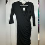 Banana Republic  Black Long Sleeve Dress Photo 1