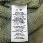 Aeropostale Y2K Embroidered Spell Out Zip Up Hoodie Sz Medium Skater Grunge Green Photo 7