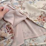 VICI  Pink Floral Long Sleeve Sheer Blouse Size Small Photo 8