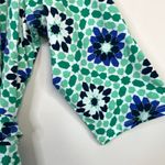 Snag Tights Blue Pearl Moroccan Print Cotton Blend Wrap Dress womens F 16 18 Photo 6