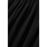 Apiece Apart Marietta Cutout Seersucker Midi Asymmetrical Dress Coconut Girl 2X Photo 2