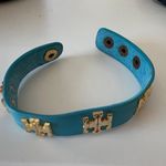 Tory Burch Blue Leather Bracelet Photo 0