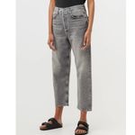 AGOLDE Women’s 90'S CROP Jeans Dark Gray Midrise PANT size 28 0318 Photo 2