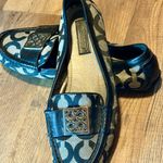 Coach  Signature C Sculpted Textile Jacquard Driver Loafers size 6.5 NEW Photo 2