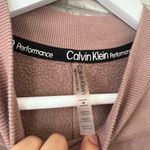Calvin Klein Performance || Pullover Crewneck Front Logo Cropped Sweater Black Size M Photo 2