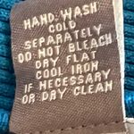 Anthropologie Kenar Elbow Bell Sleeve Scoop Neck Blue Cardigan Sweater Knit Medium Stretchy Photo 5