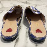Gucci Horsebit Princetown White Blue Plaid Gingham Loafer Mules Photo 4