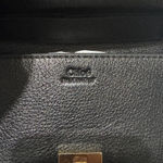 Chloé Chloe - Black Grained Lambskin Leather "Drew" Crossbody Bag Photo 5