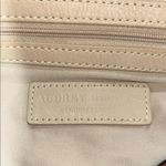 Audrey Brooke Brown and Black Satchel with Gold Accents Photo 11