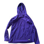 Mountain Hardwear  Waffle Knit Fleece Hoodie Purple Cozy Pullover Women XS Photo 0