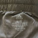 Adidas Women’s black 3 stripe lined 4” athletic shorts Large Photo 2