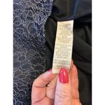 Theia Shimmering Navy Formal Gown Photo 5