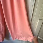 Mango wide leg palazzo pants 6 orange Sorbet office preppy casual dressy new Photo 5