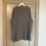 ZARA Ribbed Cardigan Sweater Vest Large Photo 3