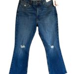 Wrangler NWT  High Rise Kick Flare Jeans Distressed SZ-10 Photo 3