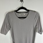 Michael Stars  Gray Short Sleeve Wrap Tie Tee‎ Lagenlook Women's Size M Dress Photo 1