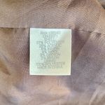 Charming Charlie  Pea Coat Women’s Size M Orange & Brown Plaid Jacket 3/4 Sleeves Photo 8