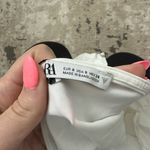 ZARA  White Open Slit Bodysuit Size Small NWT Photo 2