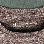 Under Armour  HeatGear Womens XS Loose Fit Long Sleeve Athletic Shirt Burgundy Photo 2