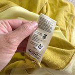 Daily Practice by Anthropologie Boxy Pullover Sweatshirt Longsleeve Chartreuse L Yellow Size L Photo 11