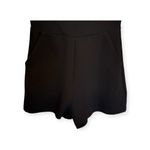 BCBGeneration new ❤︎︎ Sweetheart Flocked Tulle Panel Open Back Romper ❤︎︎ Black Photo 7