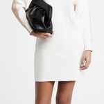 525 Cotton Color Block Dress in Chalk Multi Size Medium White Photo 0