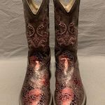 Women’s Western Squared Toe Boots Size 5.0 Photo 0