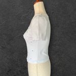 ZARA  short sleeve ribbed Tshirt with large Rhinestones Photo 4