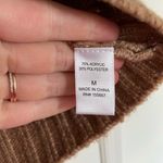 NWOT | Hazel Moon women’s knit‎ embroidered sweater tank — medium Brown Photo 4