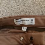 Abercrombie & Fitch Abercrombie skinny curve love ultra high rise faux leather pants Photo 1