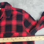Woolrich  Womens Shirt Button Up Long Sleeve Flannel Buffalo Plaid Size S Small Photo 4