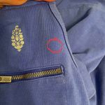 Free People Movement Hot Shot Mini Dress Built In Shorts Radiant Blue Size Large Photo 7