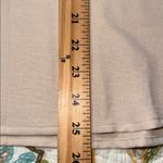 JODIFL  women’s size small pullover tan deep v-neck dressy tank top sleeveless Photo 3