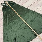 The Kooples Guipure Lace Trim Dress Emerald Green Silk Size 3 = US Large NEW Photo 2