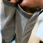 Dr. Martens Gray and Dark Green Over the Knee Boots Photo 2